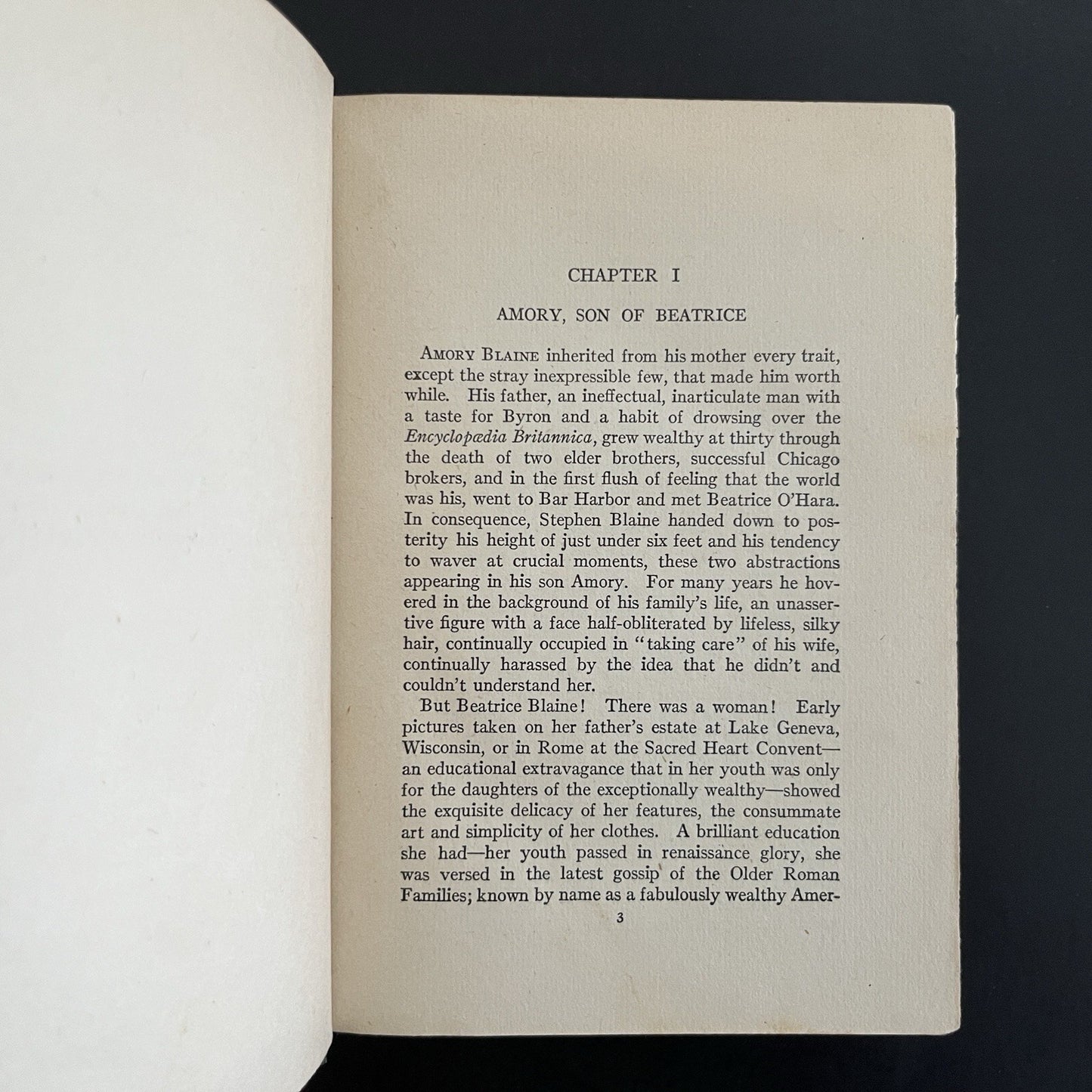 This Side of Paradise by F. Scott Fitzgerald