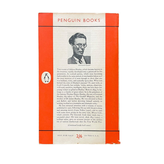 Crome Yellow by Aldous Huxley