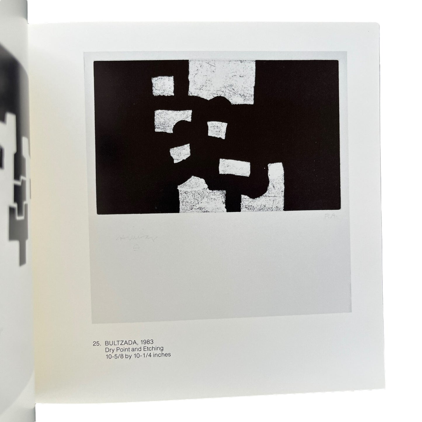 Eduardo Chillida Graphic Work Exhibition Catalog