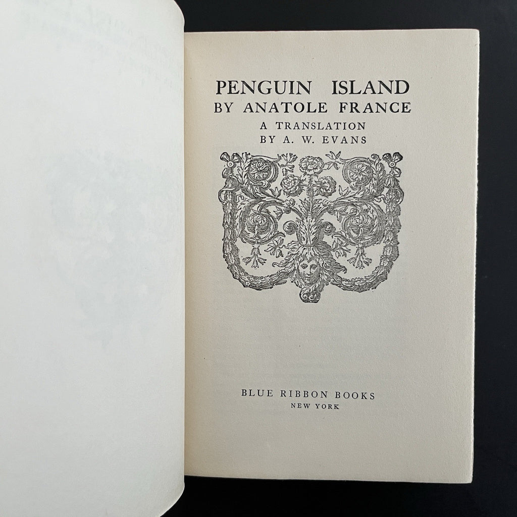 Penguin Island by Anatole France