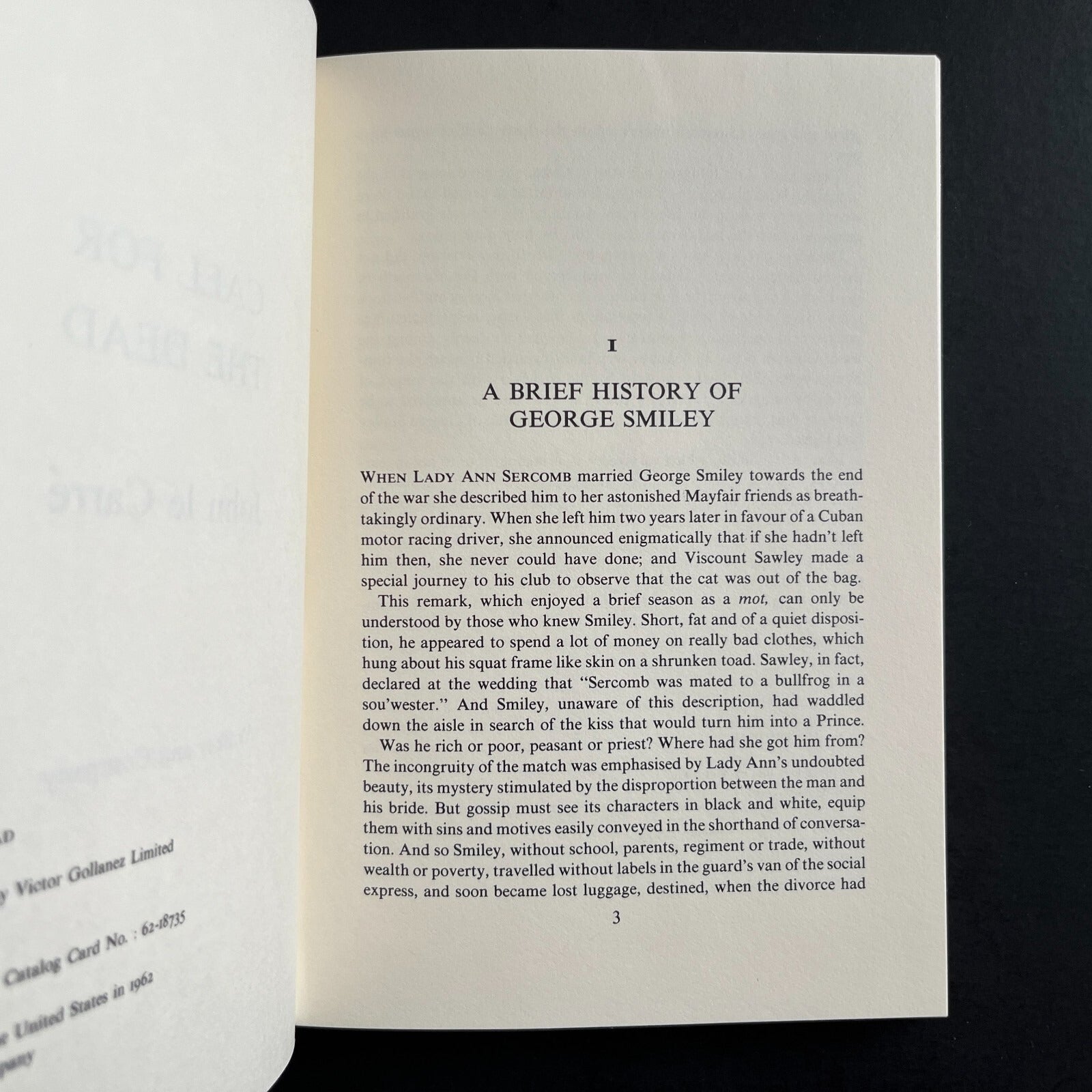 Call for the Dead by John Le Carre