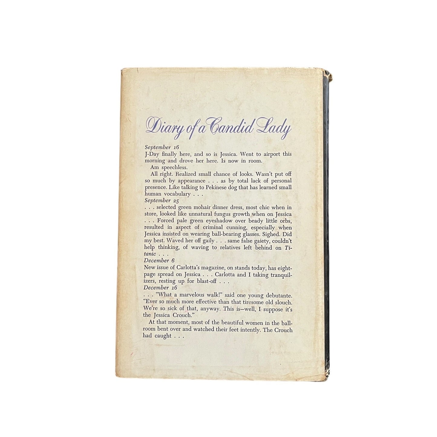 Diary of a Candid Lady by Francis M. Arroway