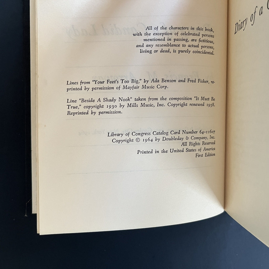 Diary of a Candid Lady by Francis M. Arroway