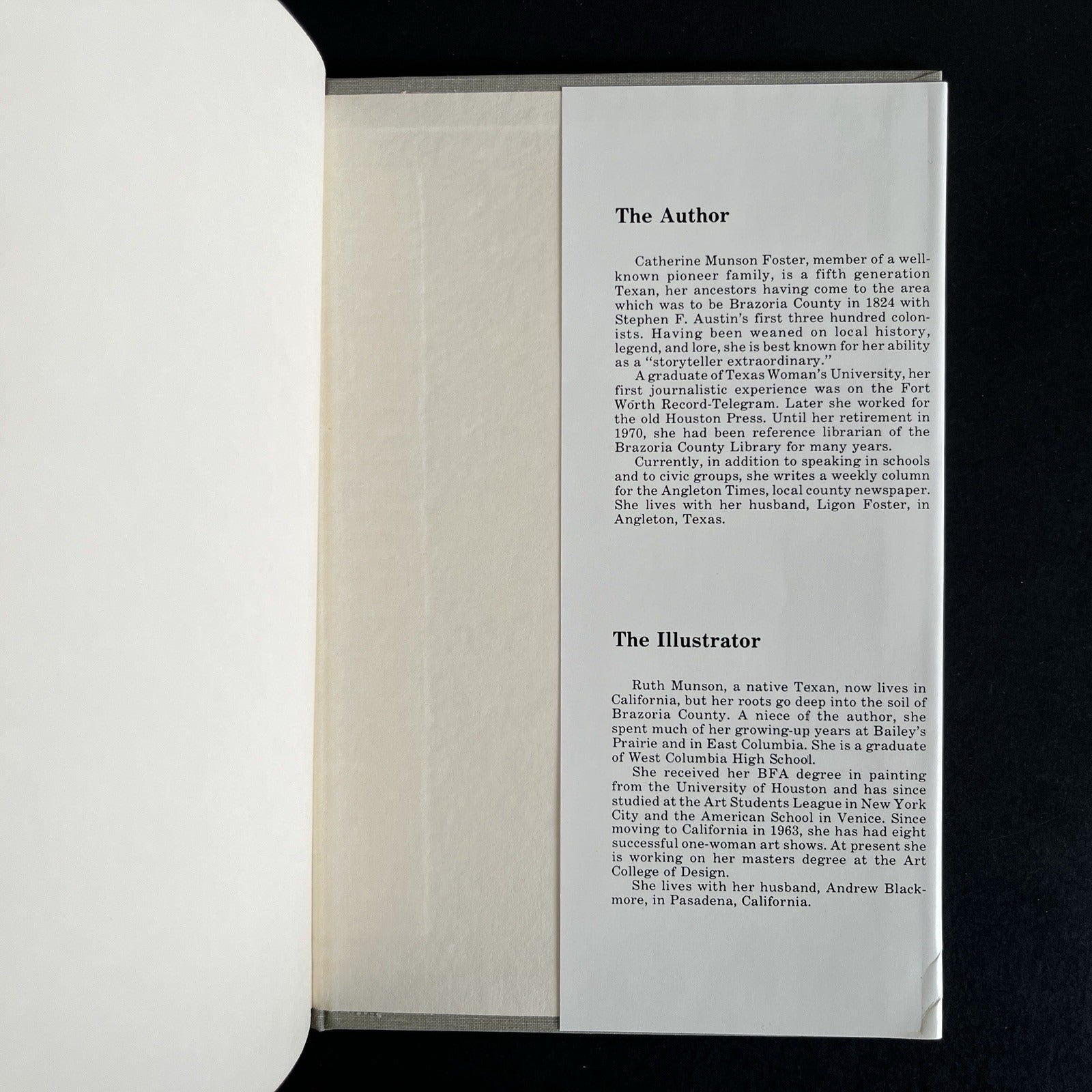 Ghosts Along the Brazos by Catherine Munson Foster