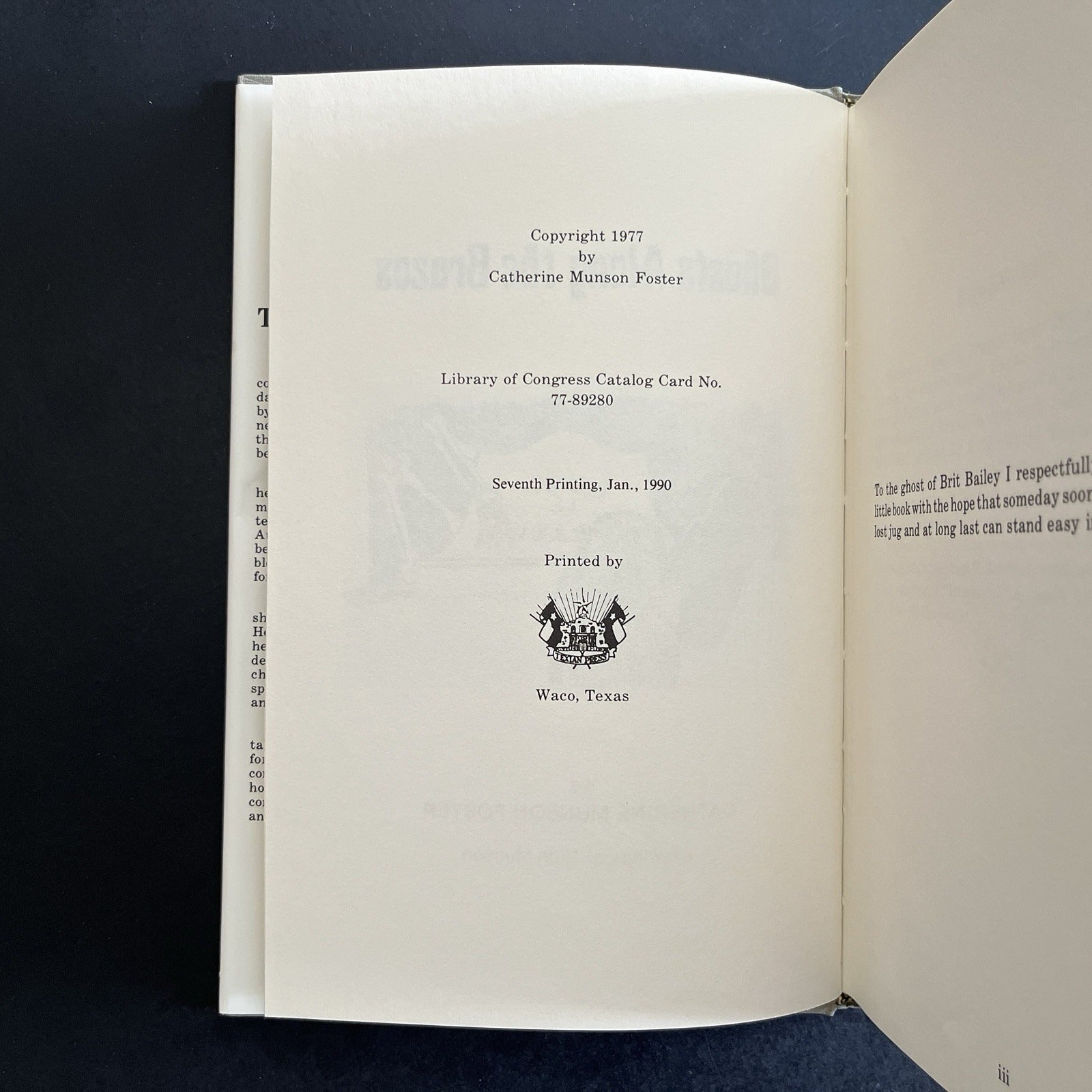 Ghosts Along the Brazos by Catherine Munson Foster