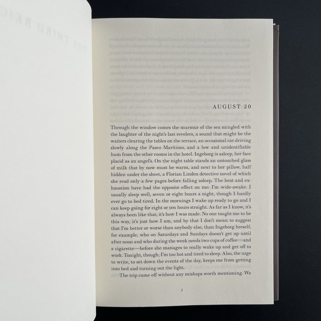 The Third Reich by Roberto Bolano