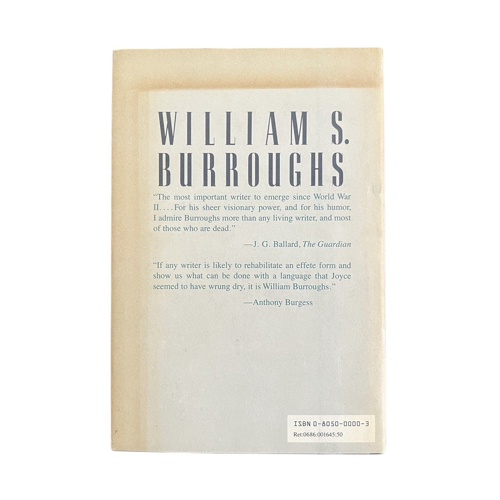 The Adding Machine: Selected Essays by William S. Burroughs