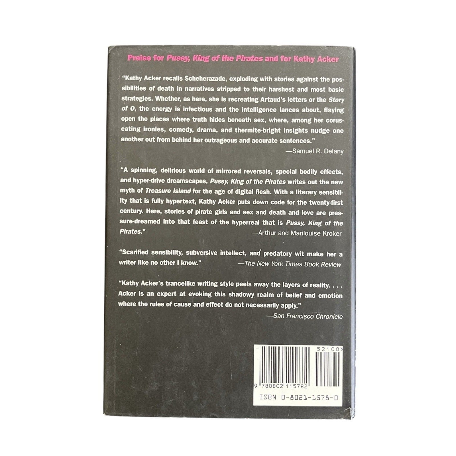 Pussy, King of the Pirates by Kathy Acker