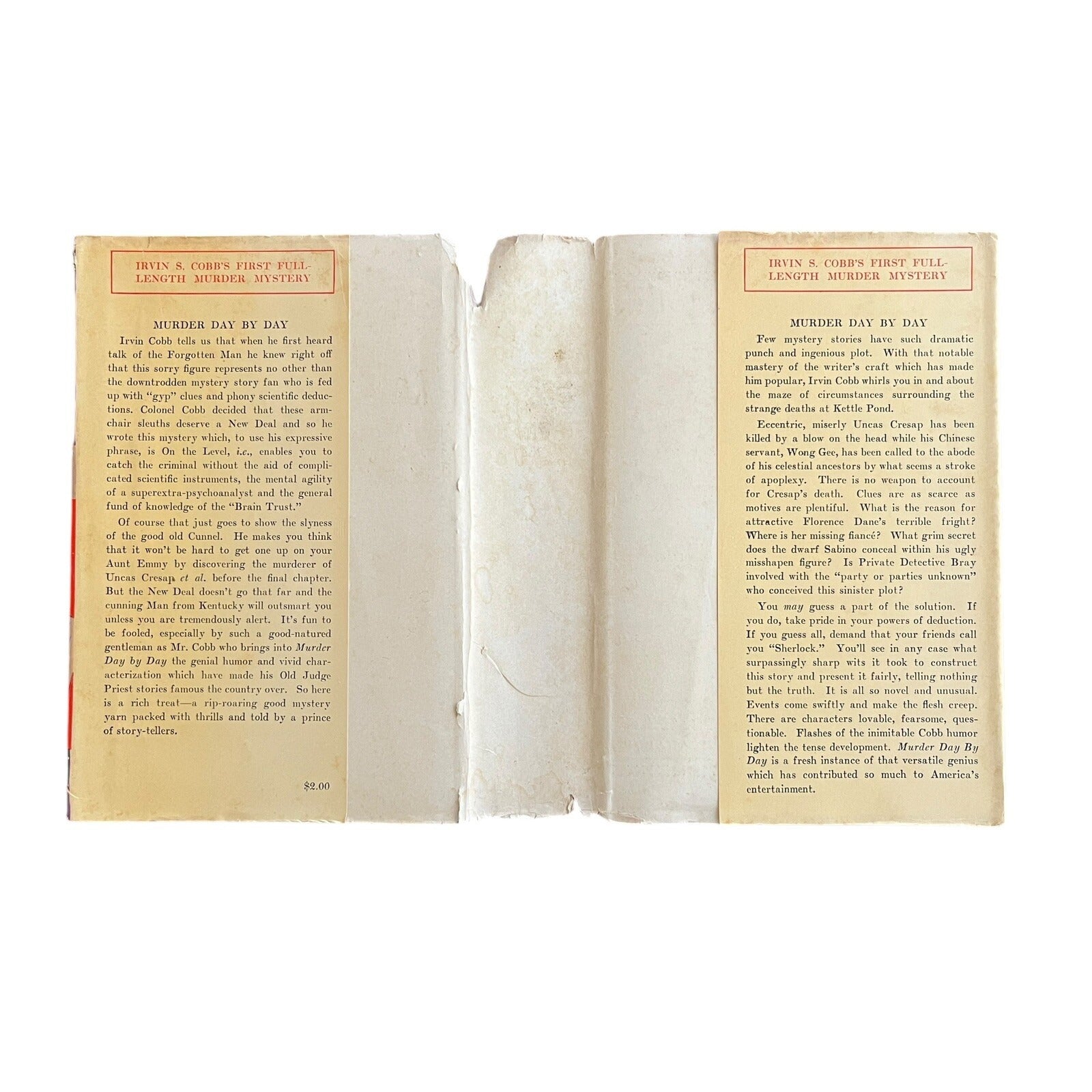 Murder Day by Day by Irvin S. Cobb