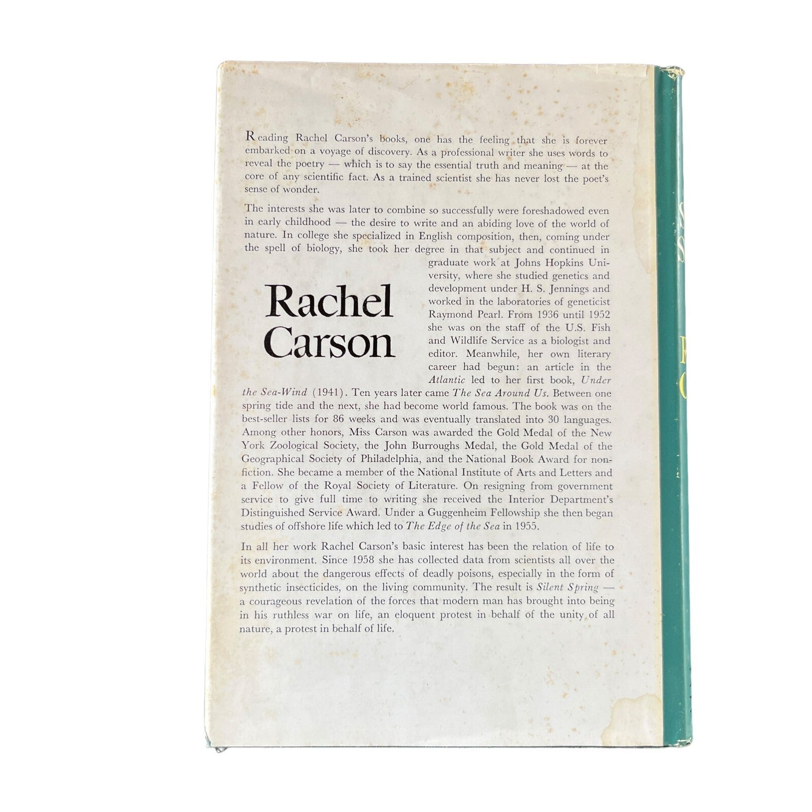 Silent Spring by Rachel Carson