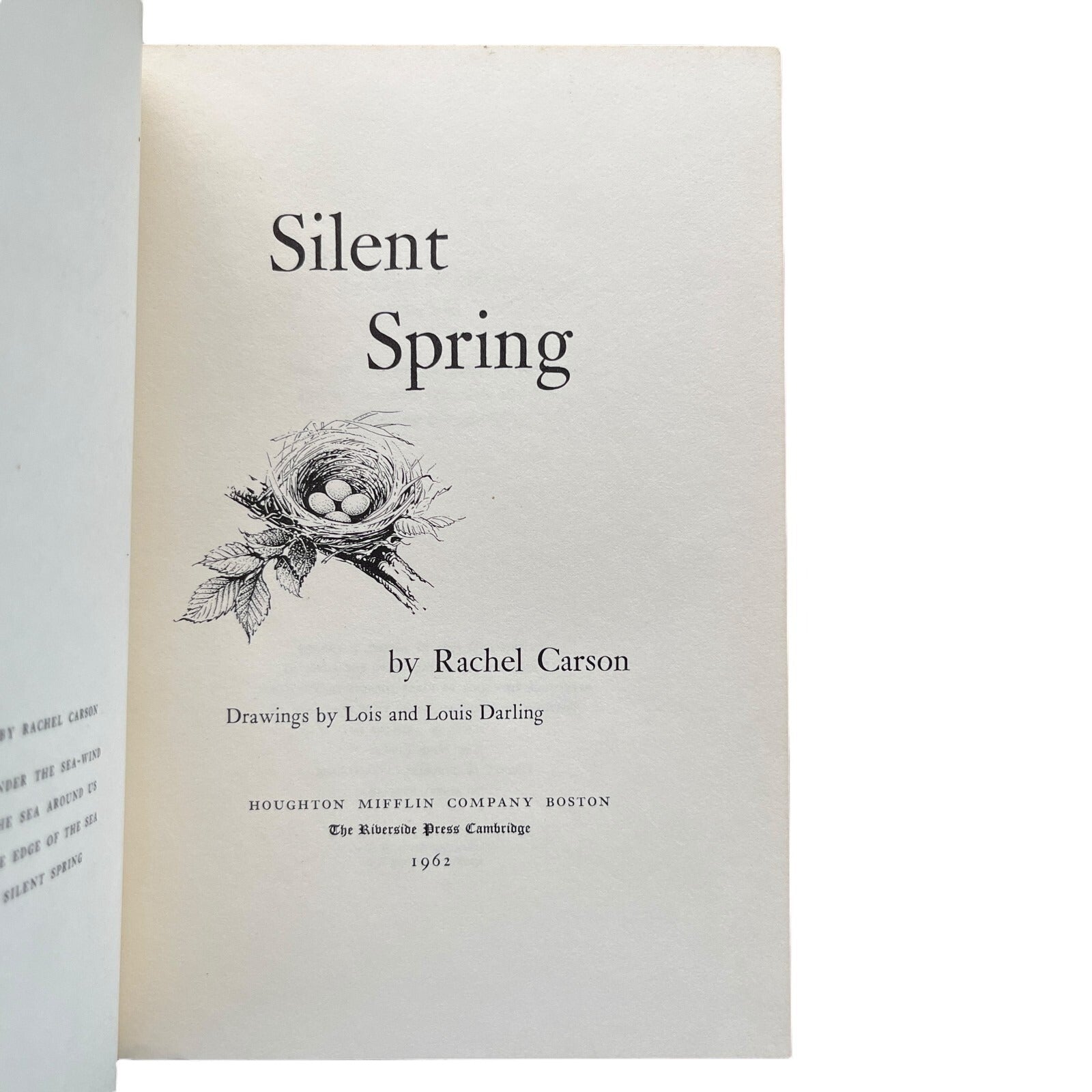 Silent Spring by Rachel Carson