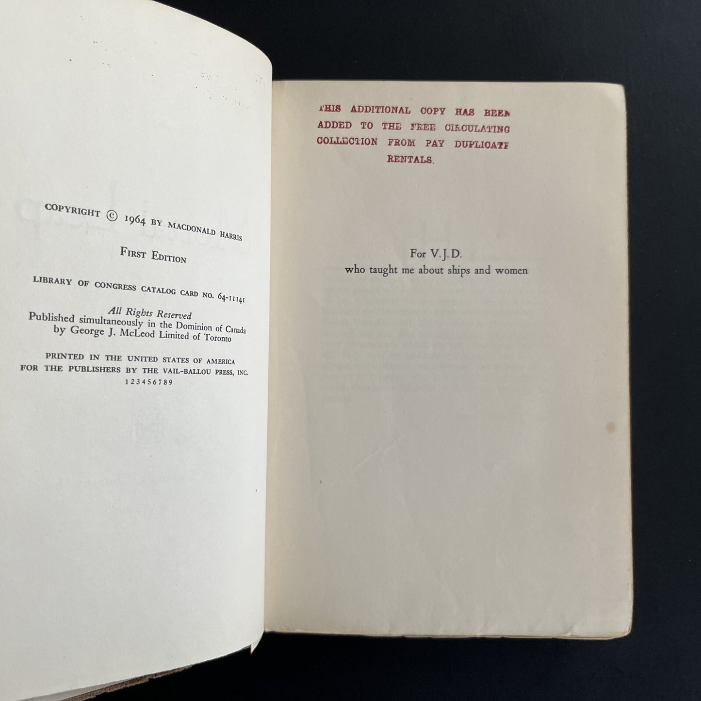 Mortal Leap by MacDonald Harris