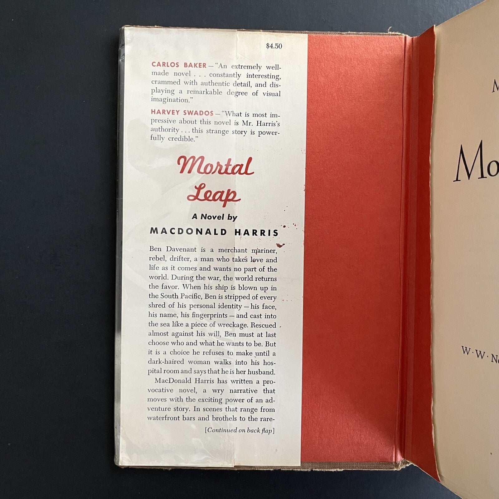 Mortal Leap by MacDonald Harris