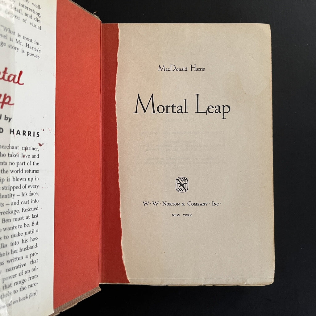 Mortal Leap by MacDonald Harris