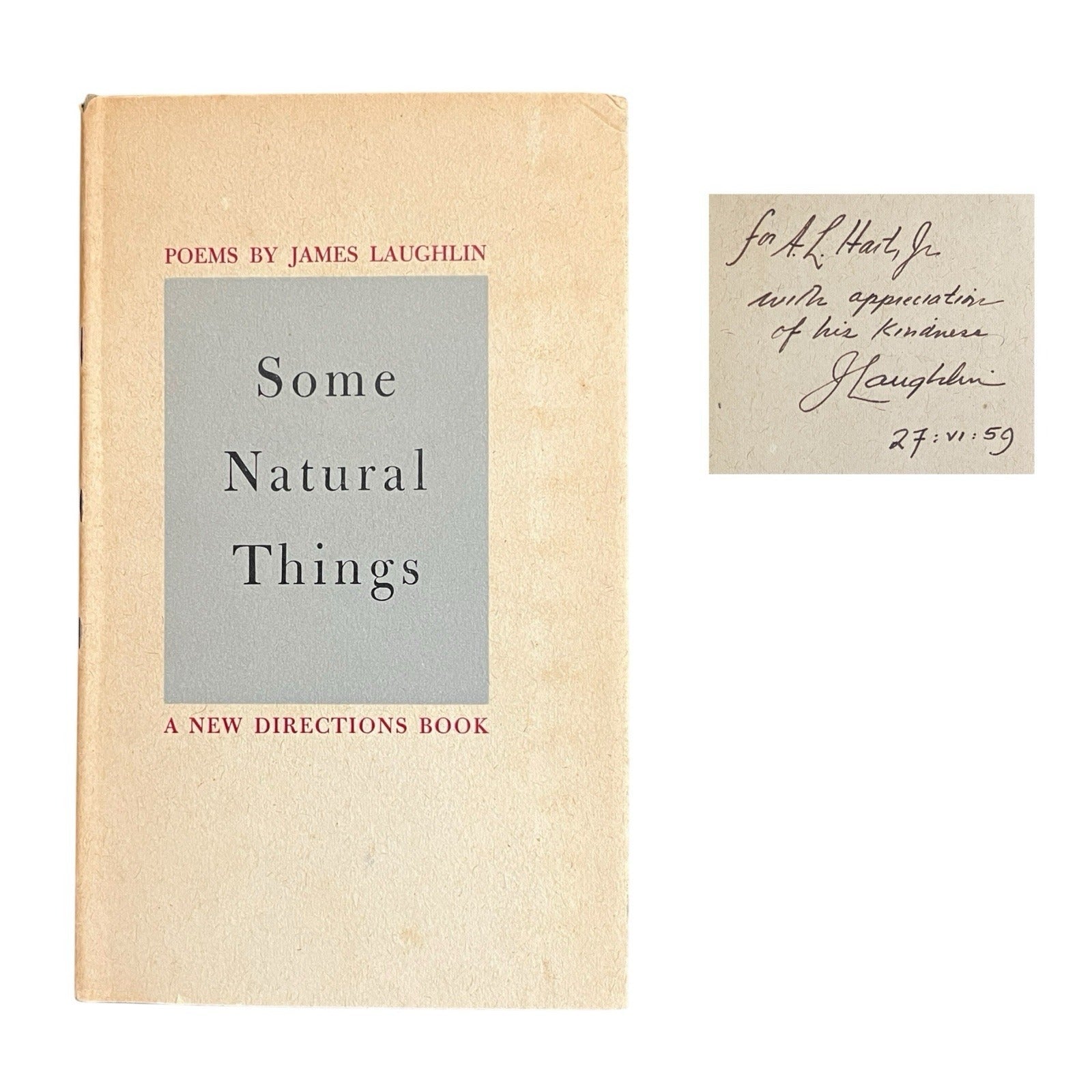 Some Natural Things: Poems by James Laughlin