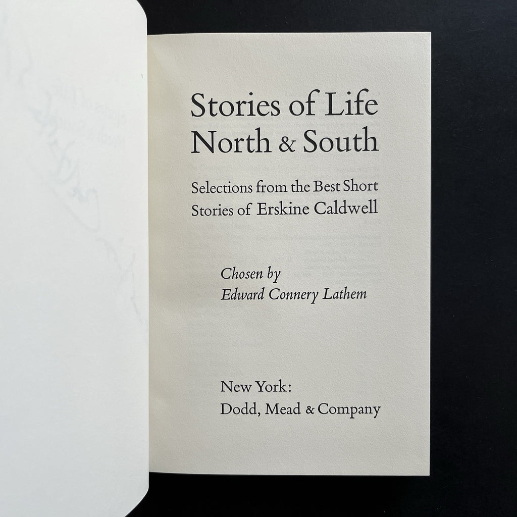 Stories of Life North and South by Erskine Caldwell