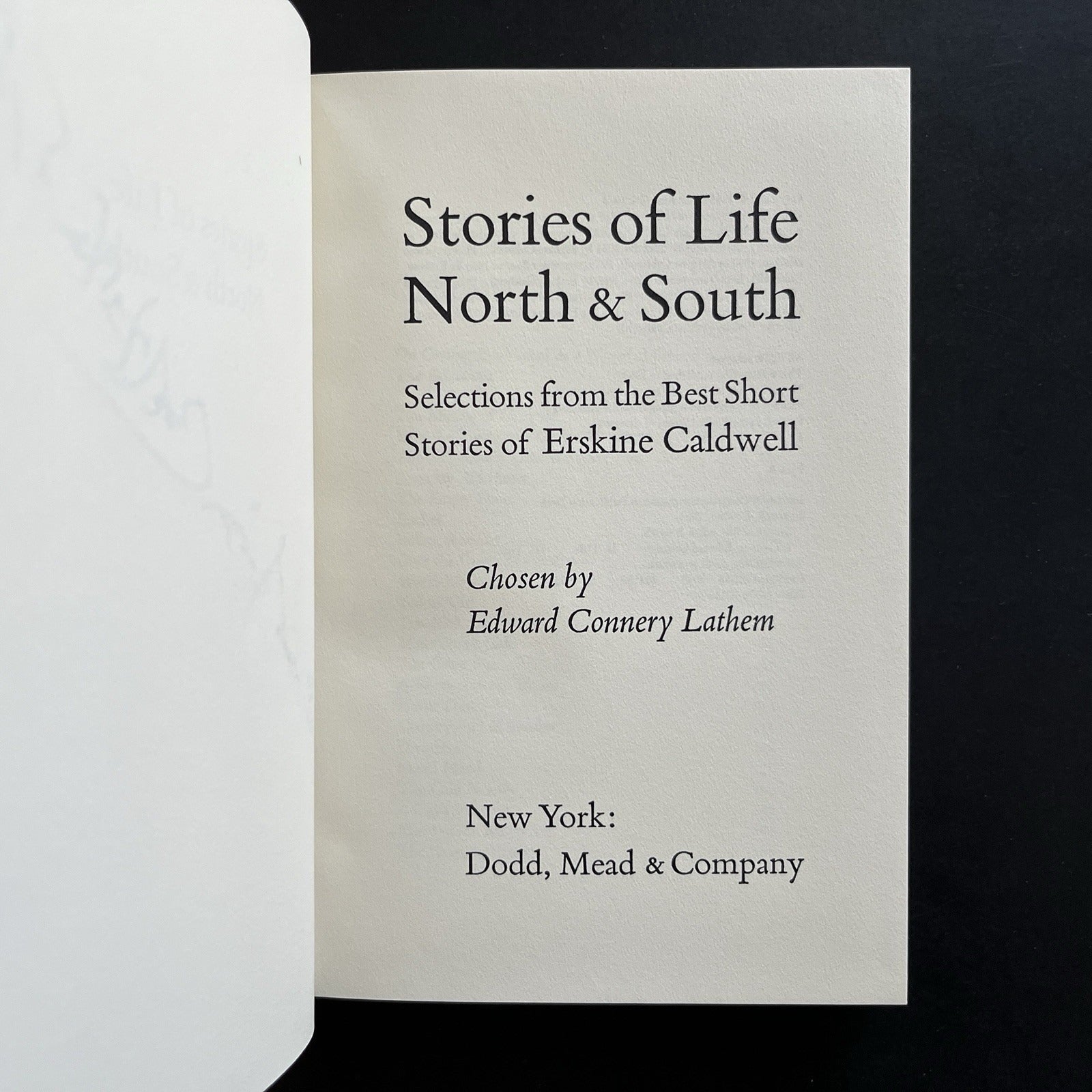Stories of Life North and South by Erskine Caldwell