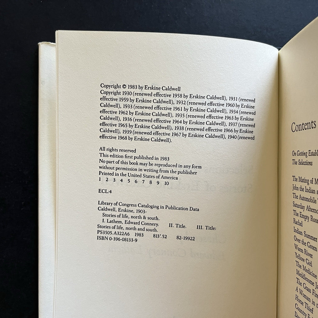 Stories of Life North and South by Erskine Caldwell