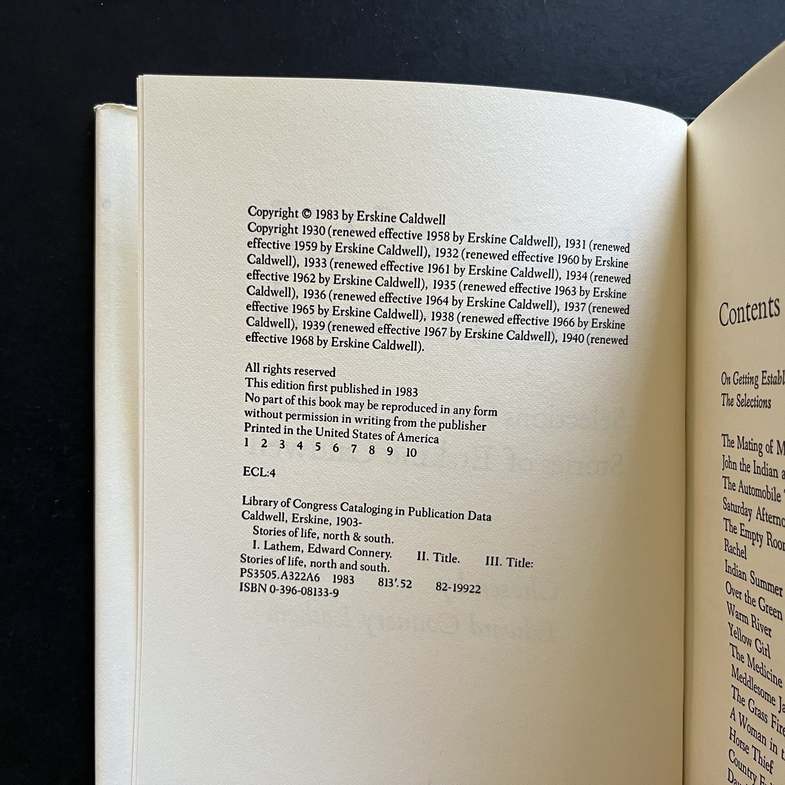 Stories of Life North and South by Erskine Caldwell