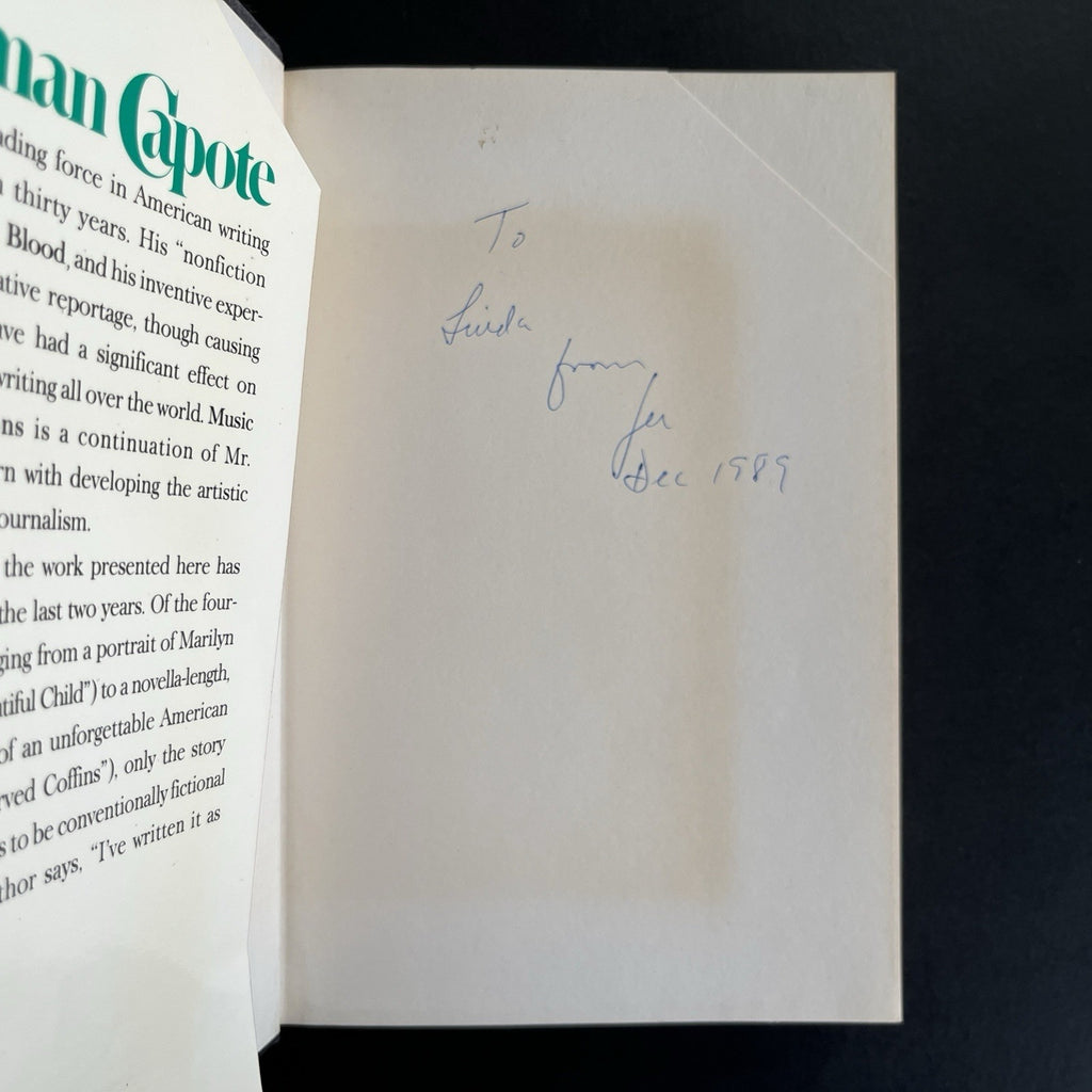 Music for Chameleons: New Writing by Truman Capote