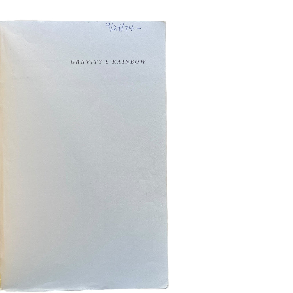 Gravity’s Rainbow by Thomas Pynchon