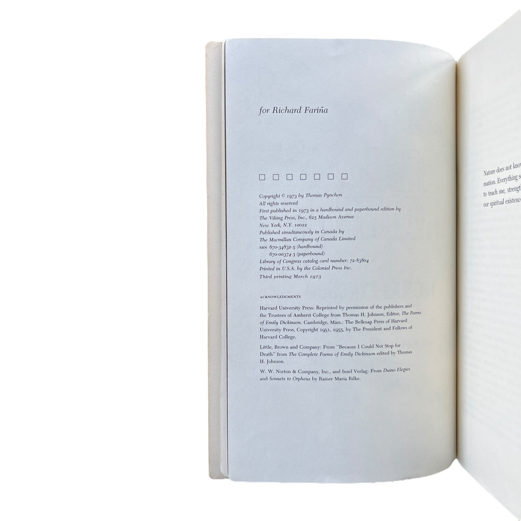 Gravity’s Rainbow by Thomas Pynchon