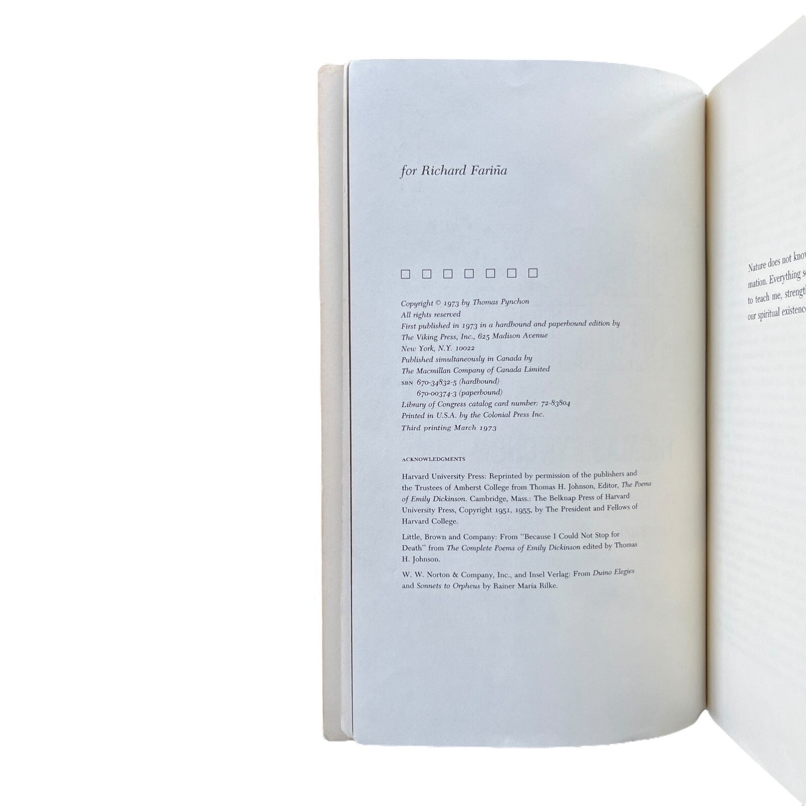 Gravity’s Rainbow by Thomas Pynchon