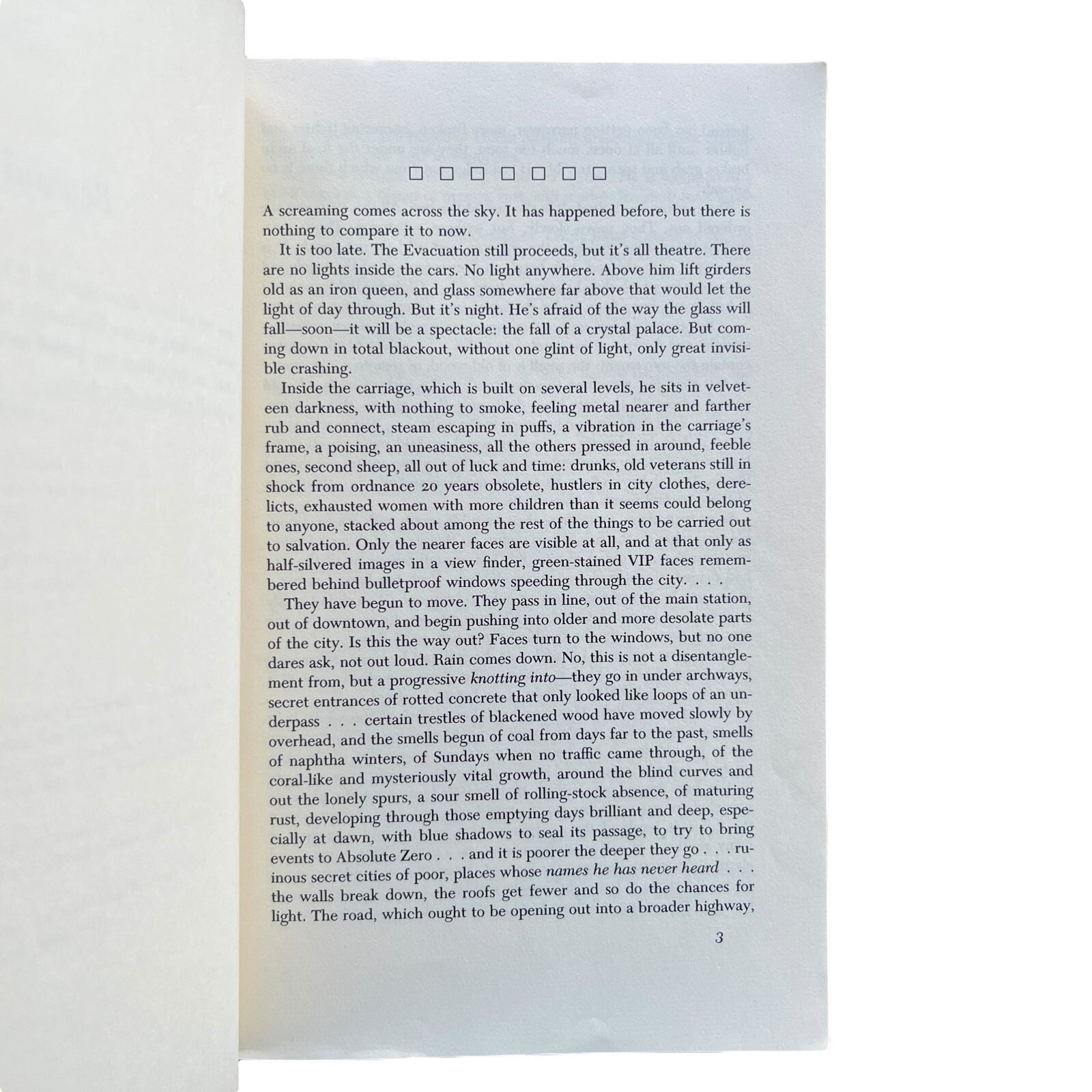 Gravity’s Rainbow by Thomas Pynchon