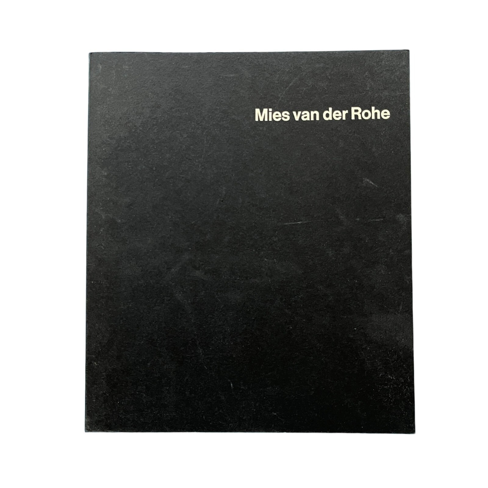 Mies van der Rohe by A. James Speyer