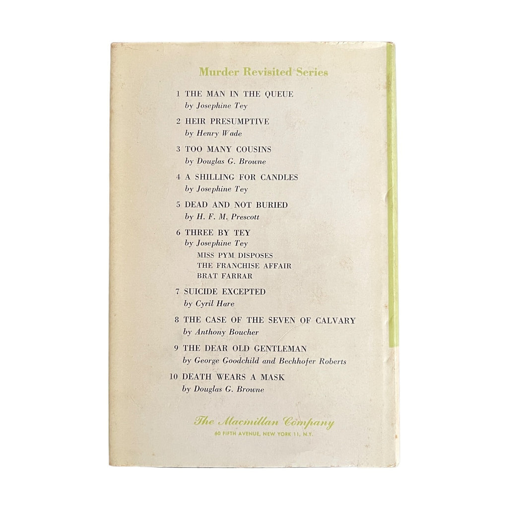 Death Wears a Mask by Douglas G. Browne