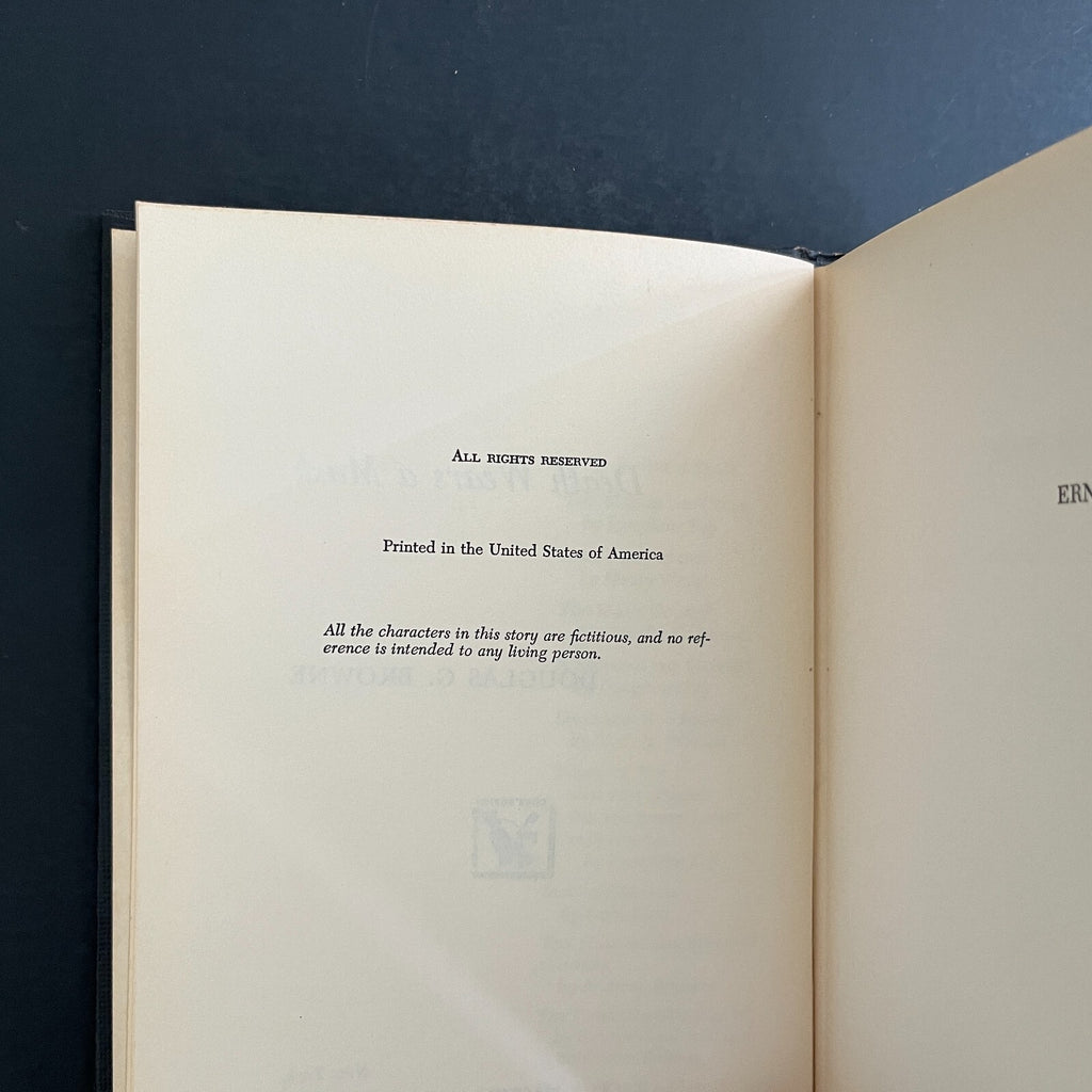 Death Wears a Mask by Douglas G. Browne