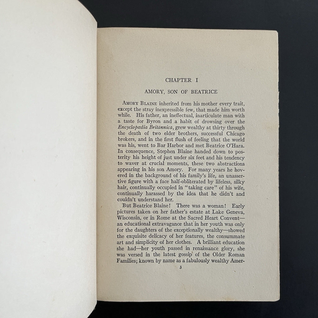 This Side of Paradise by F. Scott Fitzgerald