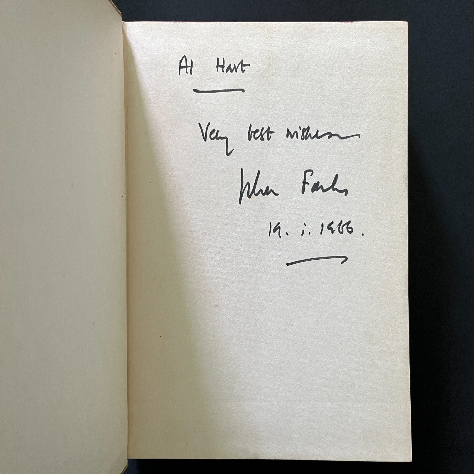 The Magus by John Fowles (Signed)