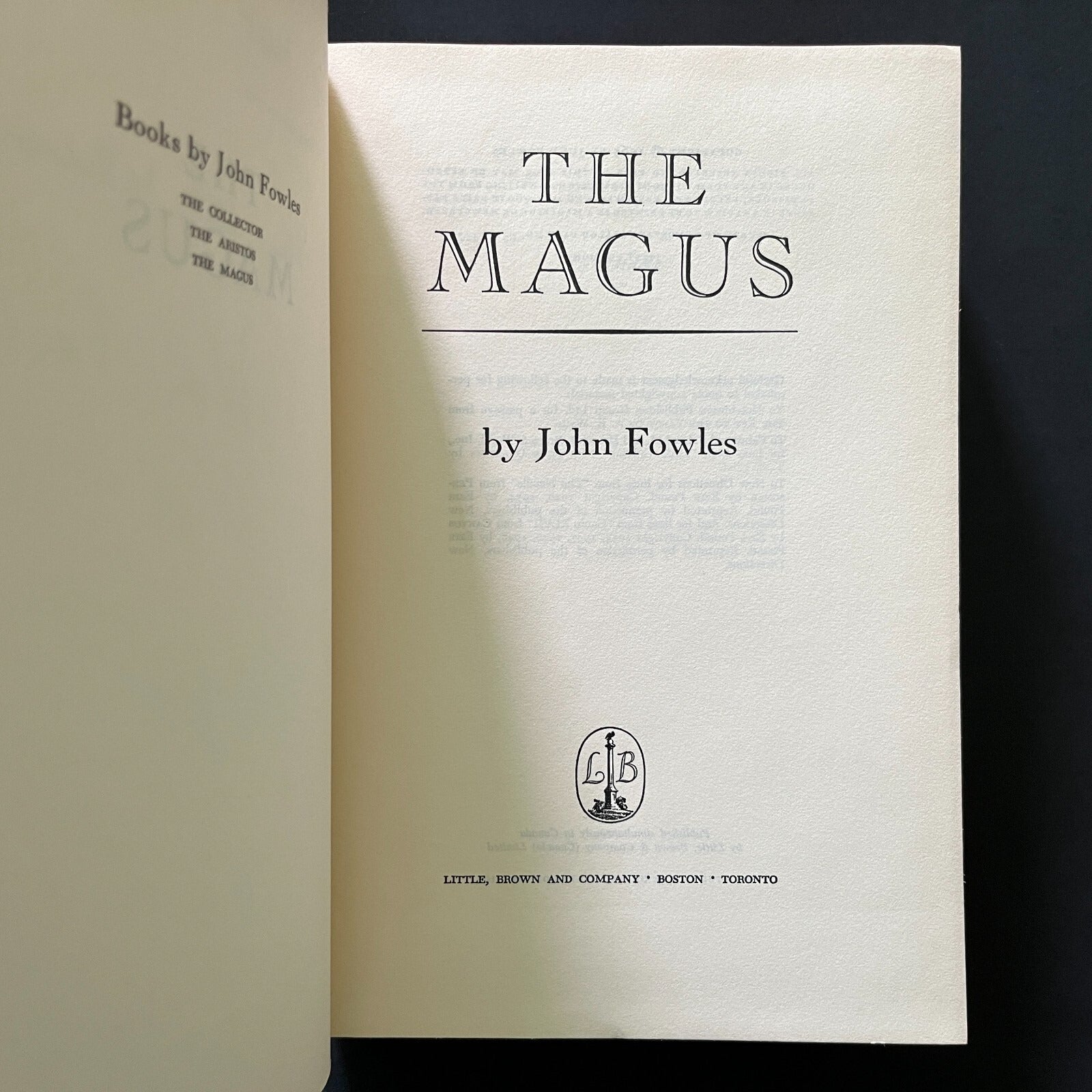 The Magus by John Fowles (Signed)