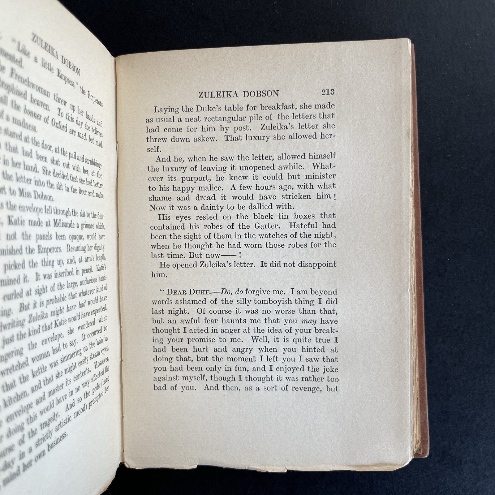 Zuleika Dobson by Max Beerbohm