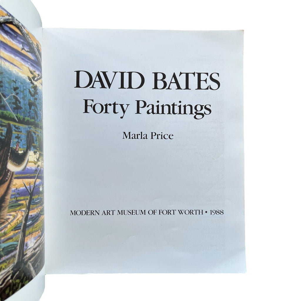 David Bates: Forty Paintings by Marla Price