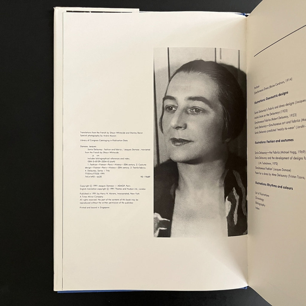 Sonia Delaunay: Fashion and Fabrics by Jacques Damase