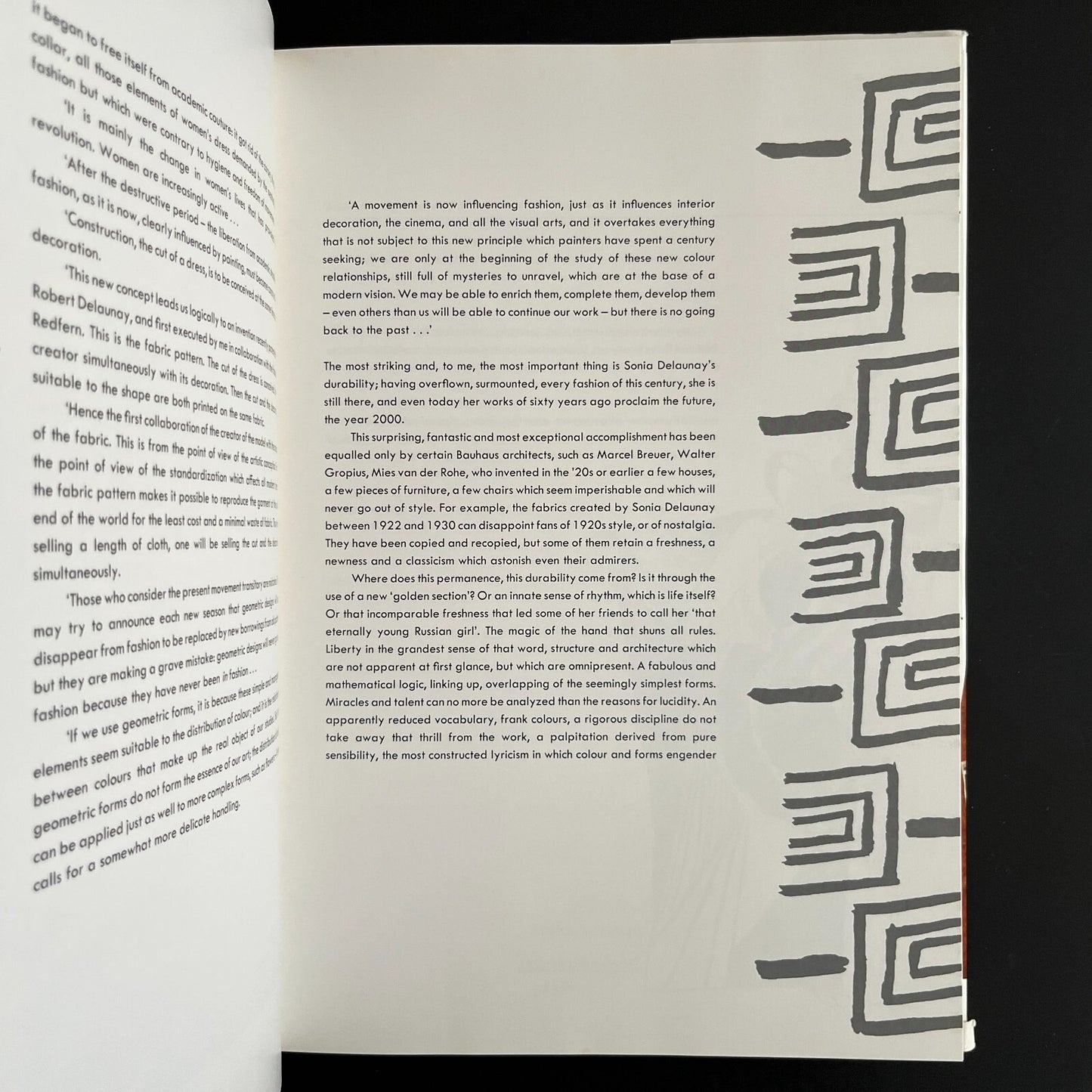 Sonia Delaunay: Fashion and Fabrics by Jacques Damase