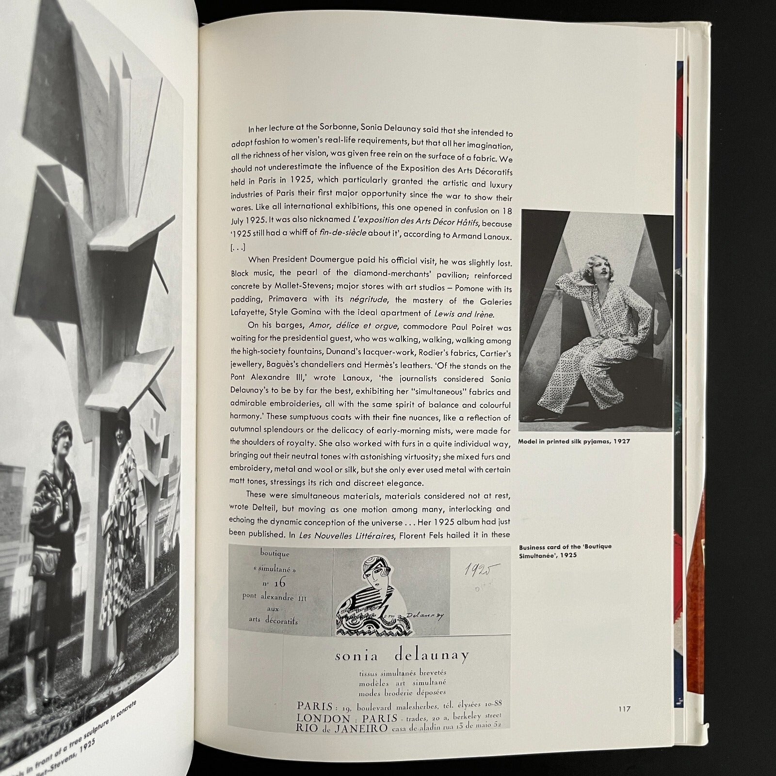 Sonia Delaunay: Fashion and Fabrics by Jacques Damase