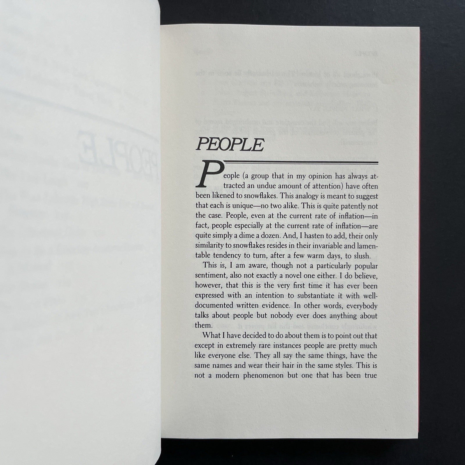 Social Studies by Fran Lebowitz