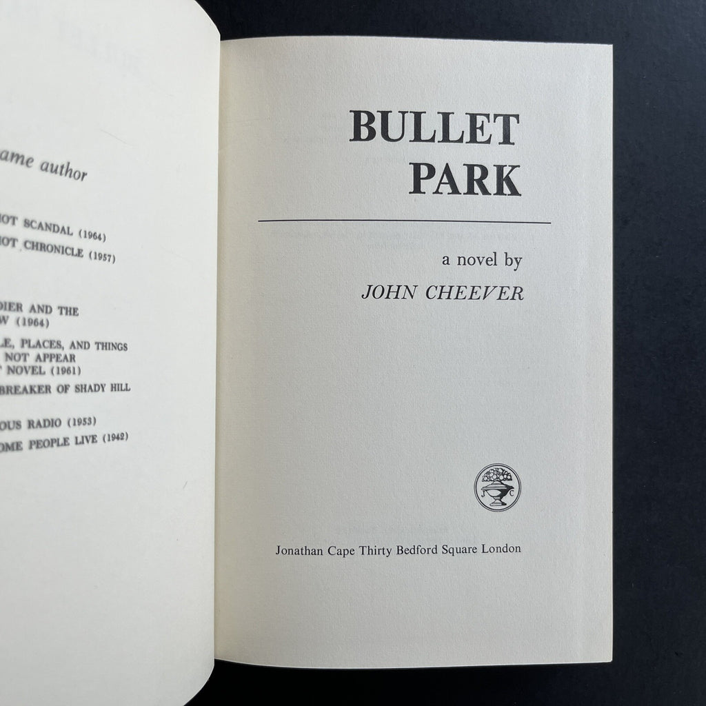 Bullet Park by John Cheever