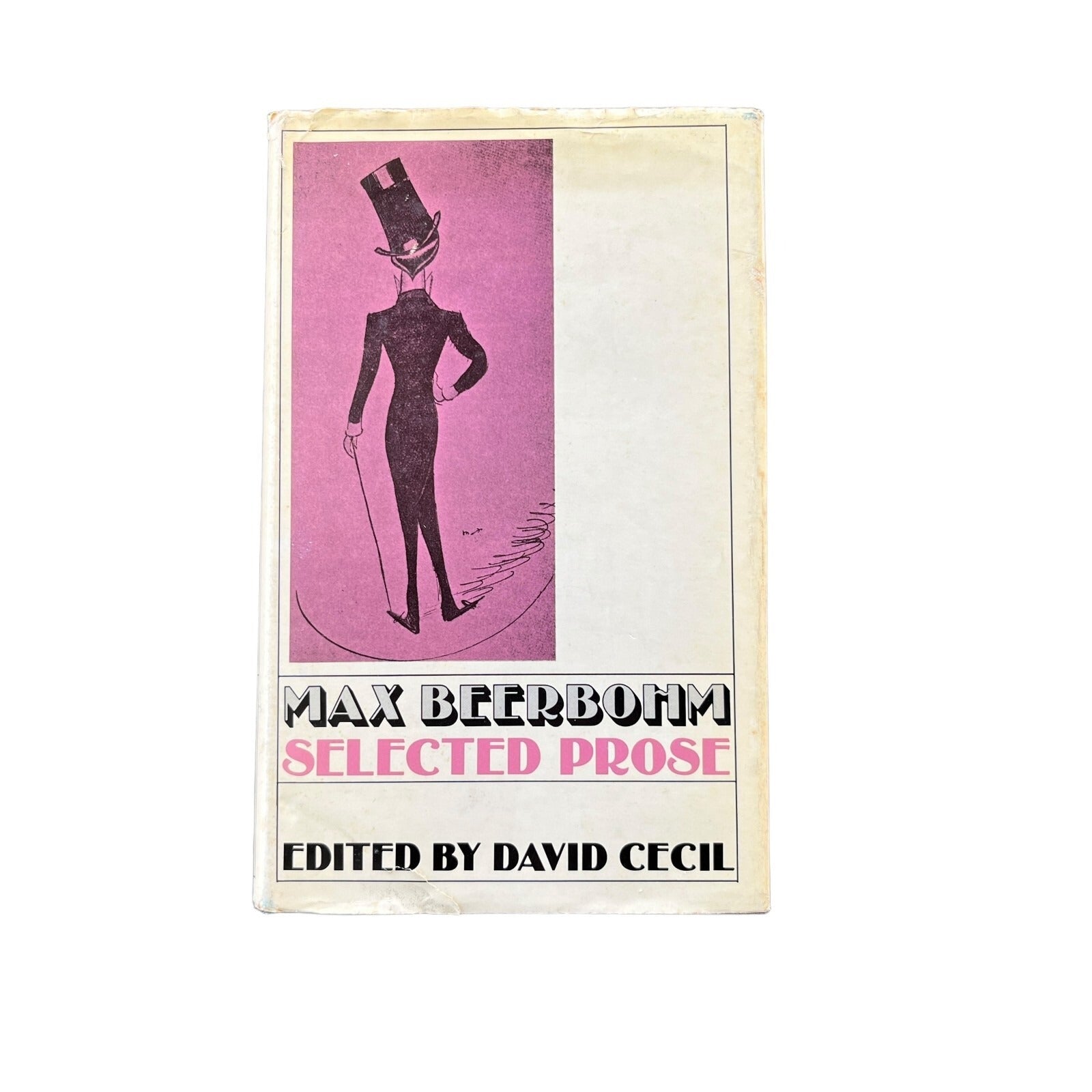 Max Beerbohm Selected Prose by David Cecil
