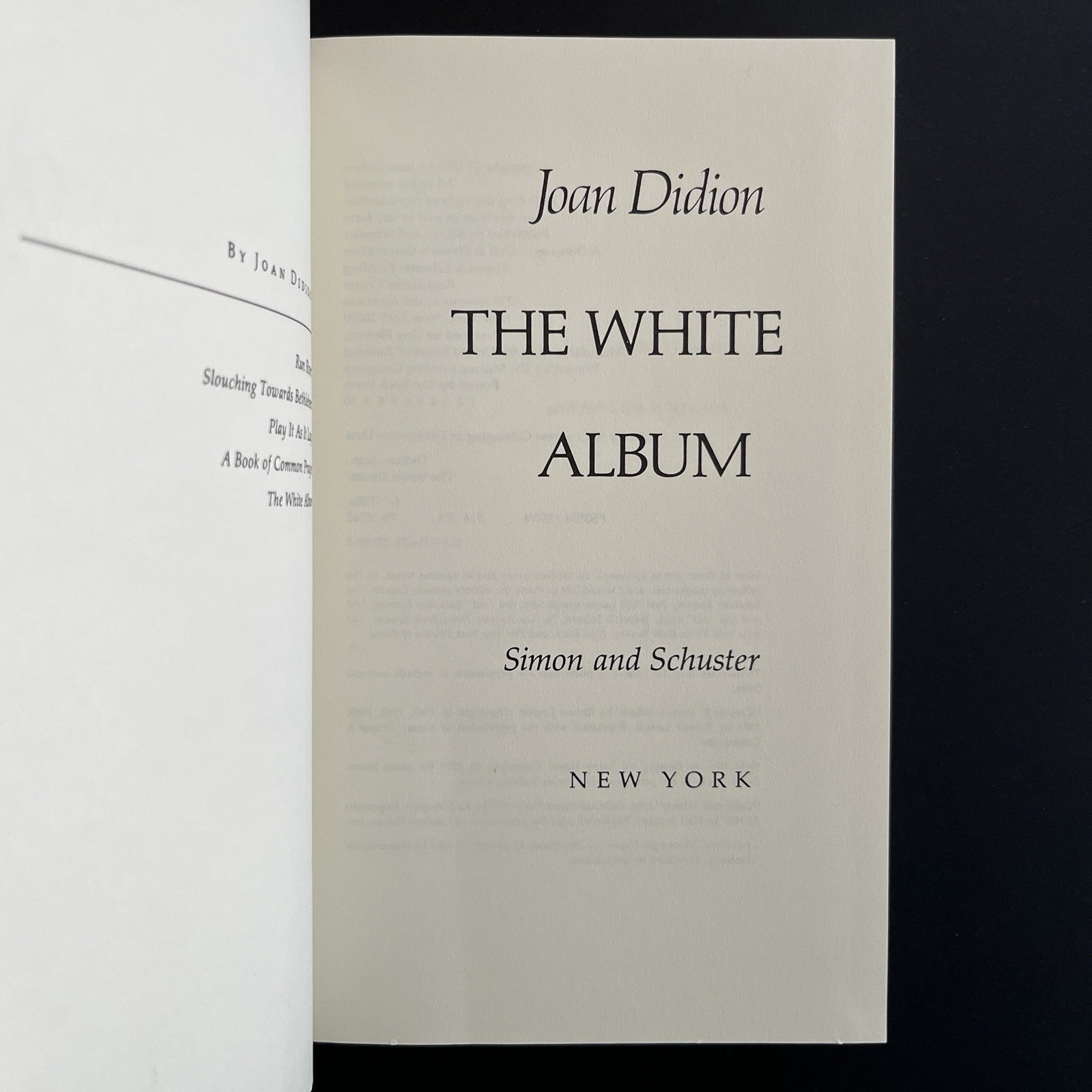 The White Album by Joan Didion
