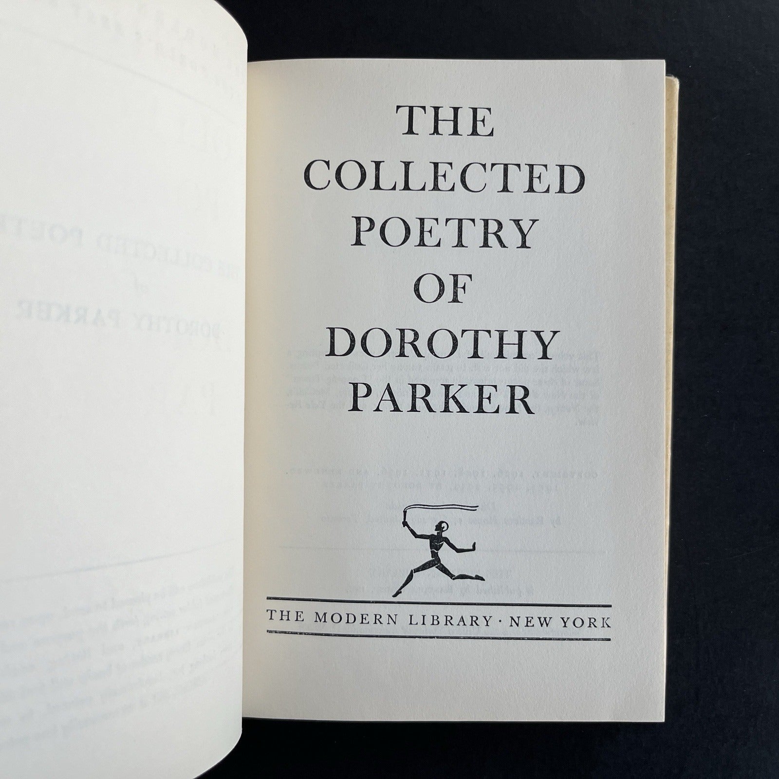 The Collected Poetry of Dorothy Parker