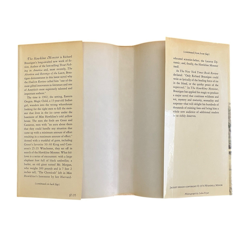 The Hawkline Monster: A Gothic Western by Richard Brautigan