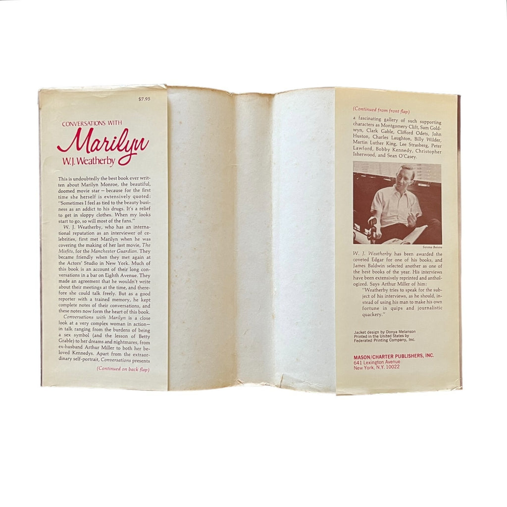 Conversations with Marilyn by W.J. Weatherby