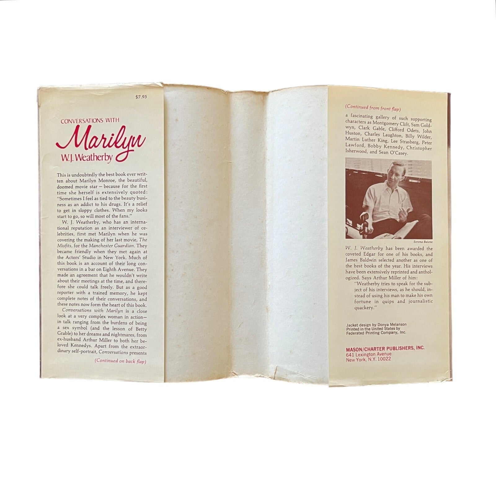 Conversations with Marilyn by W.J. Weatherby