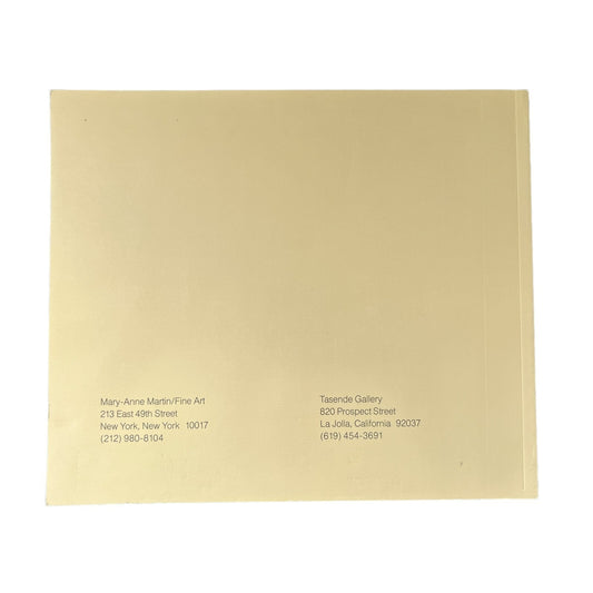 Eduardo Chillida Graphic Work Exhibition Catalog