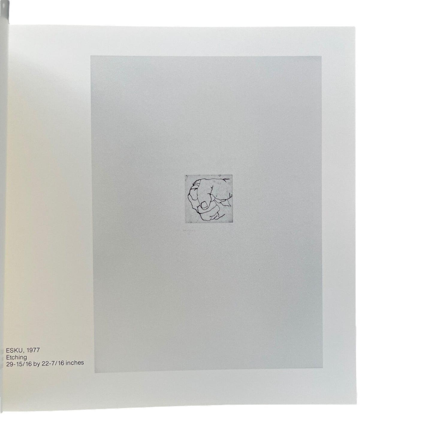 Eduardo Chillida Graphic Work Exhibition Catalog