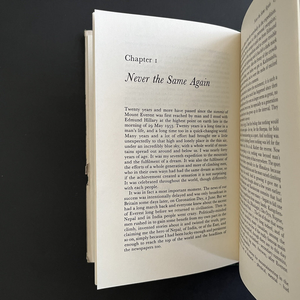 Tenzing After Everest: An Autobiography by Tenzing Norgay